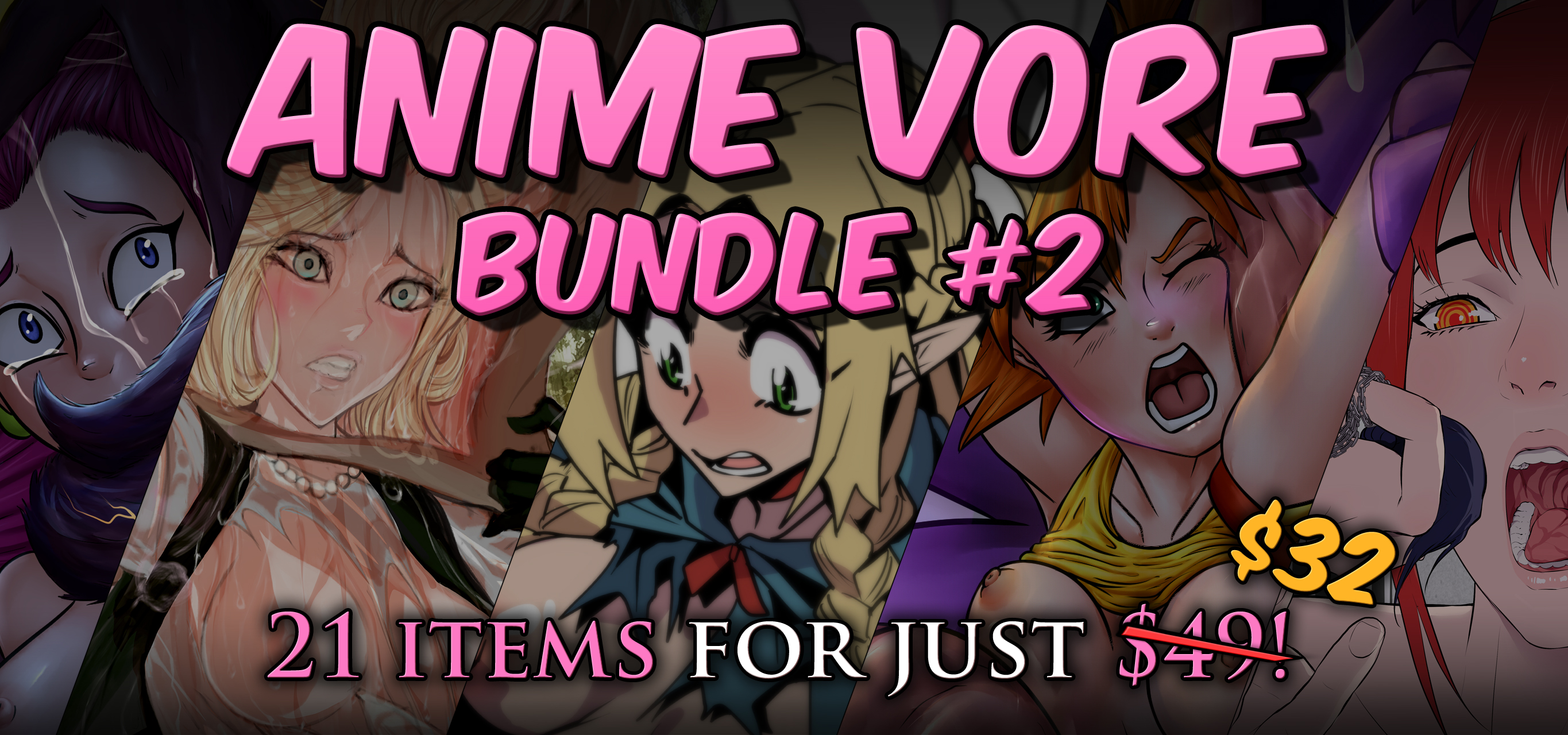 Anime Vore Bundle #2