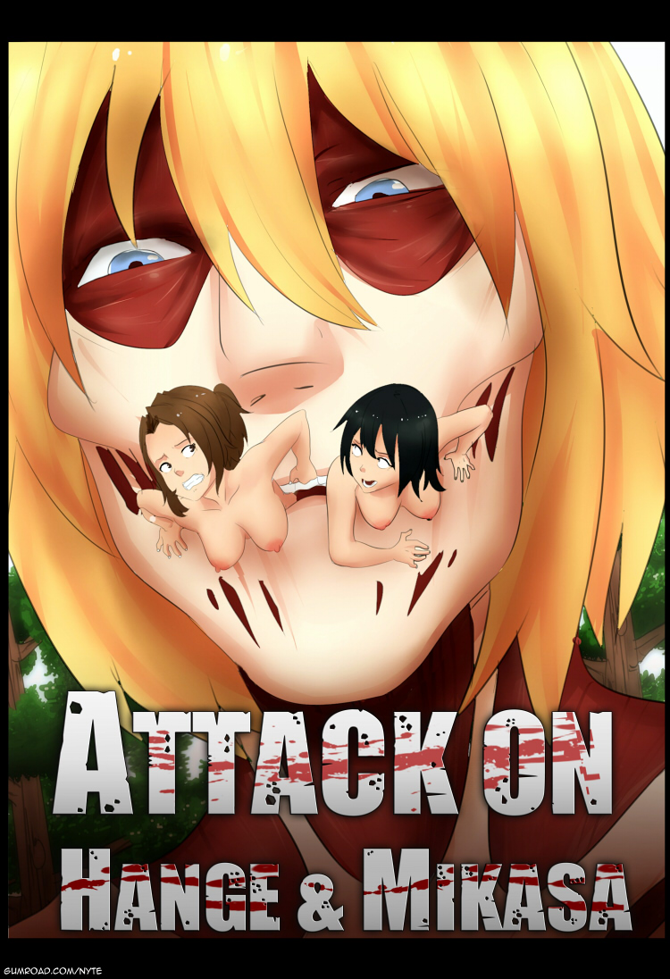 Attack on Hange & Mikasa Cover Art