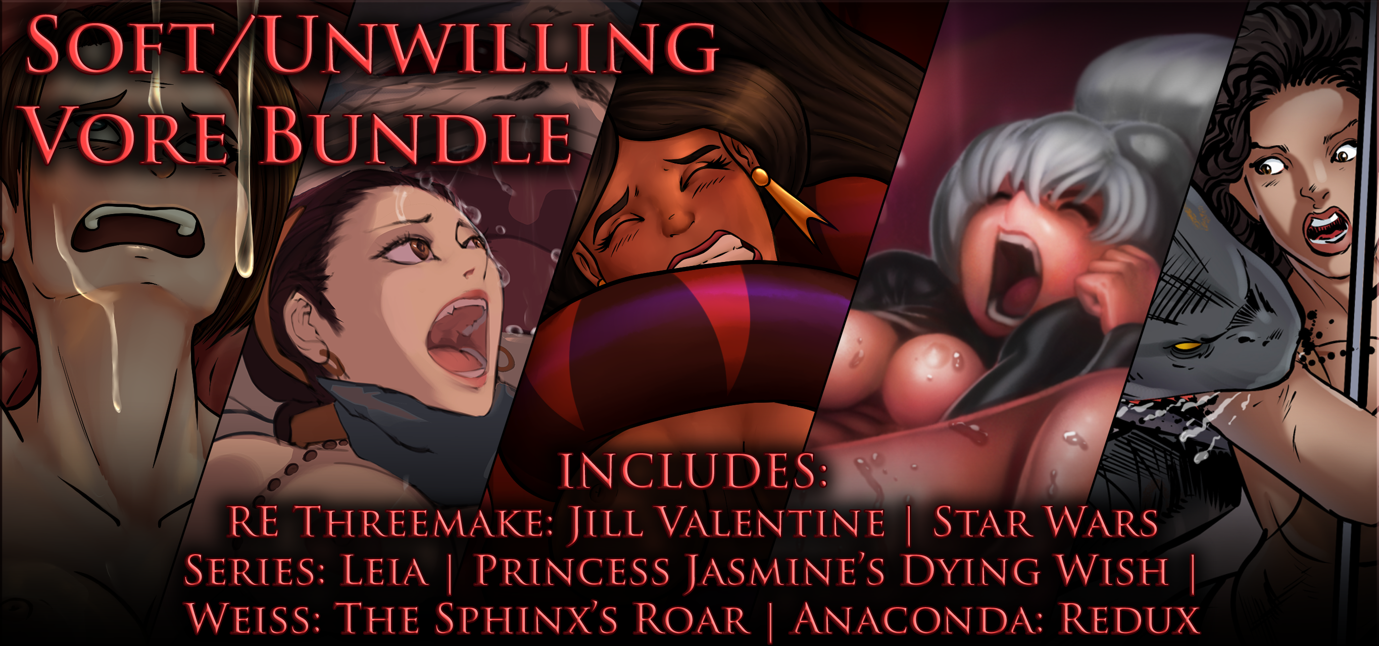 Soft/Unwilling Vore Bundle