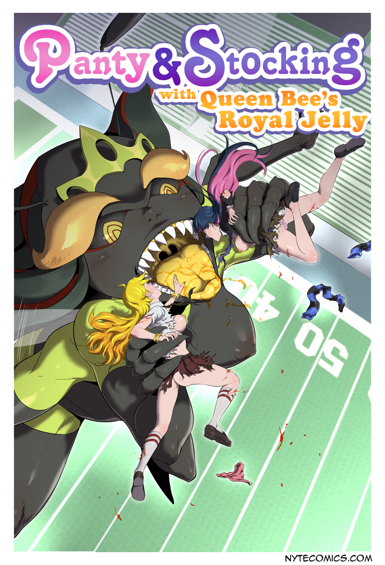 Panty & Stocking with Queen Bee's Royal Jelly Cover Art