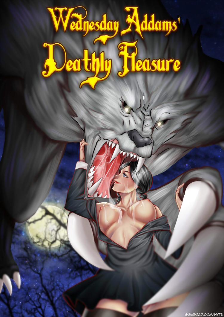 Wednesday Addams' Deathly Pleasure Cover Art